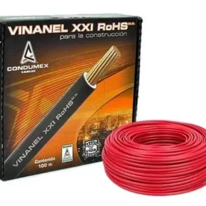 Cable THWLS Vinanel XXI Condumex 8 AWG Rojo